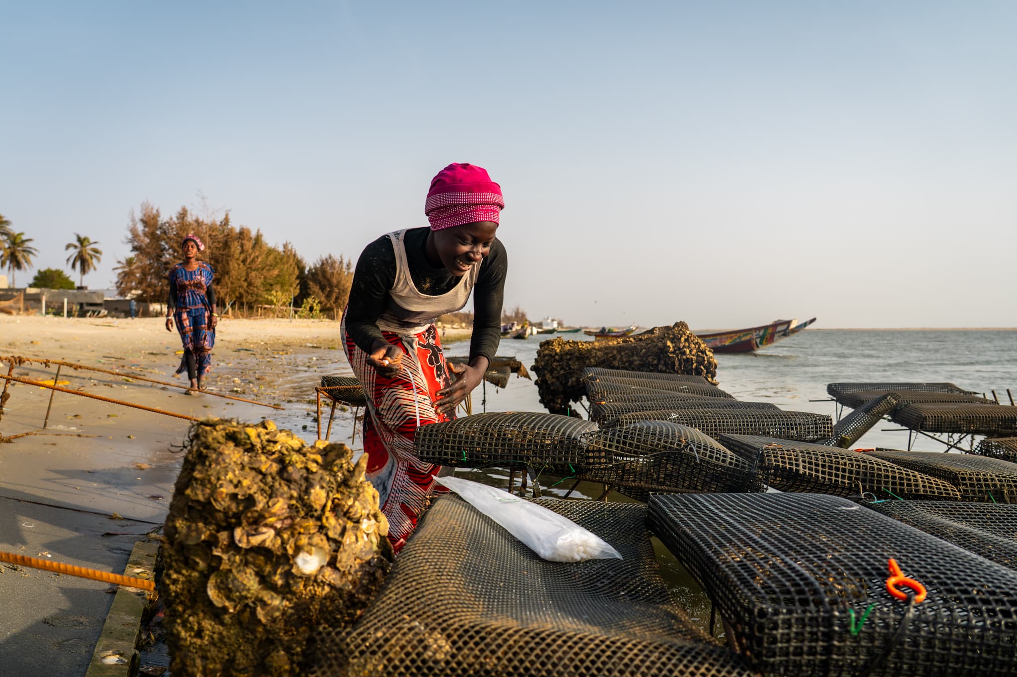 Photo de terrain, programme FISH4ACP