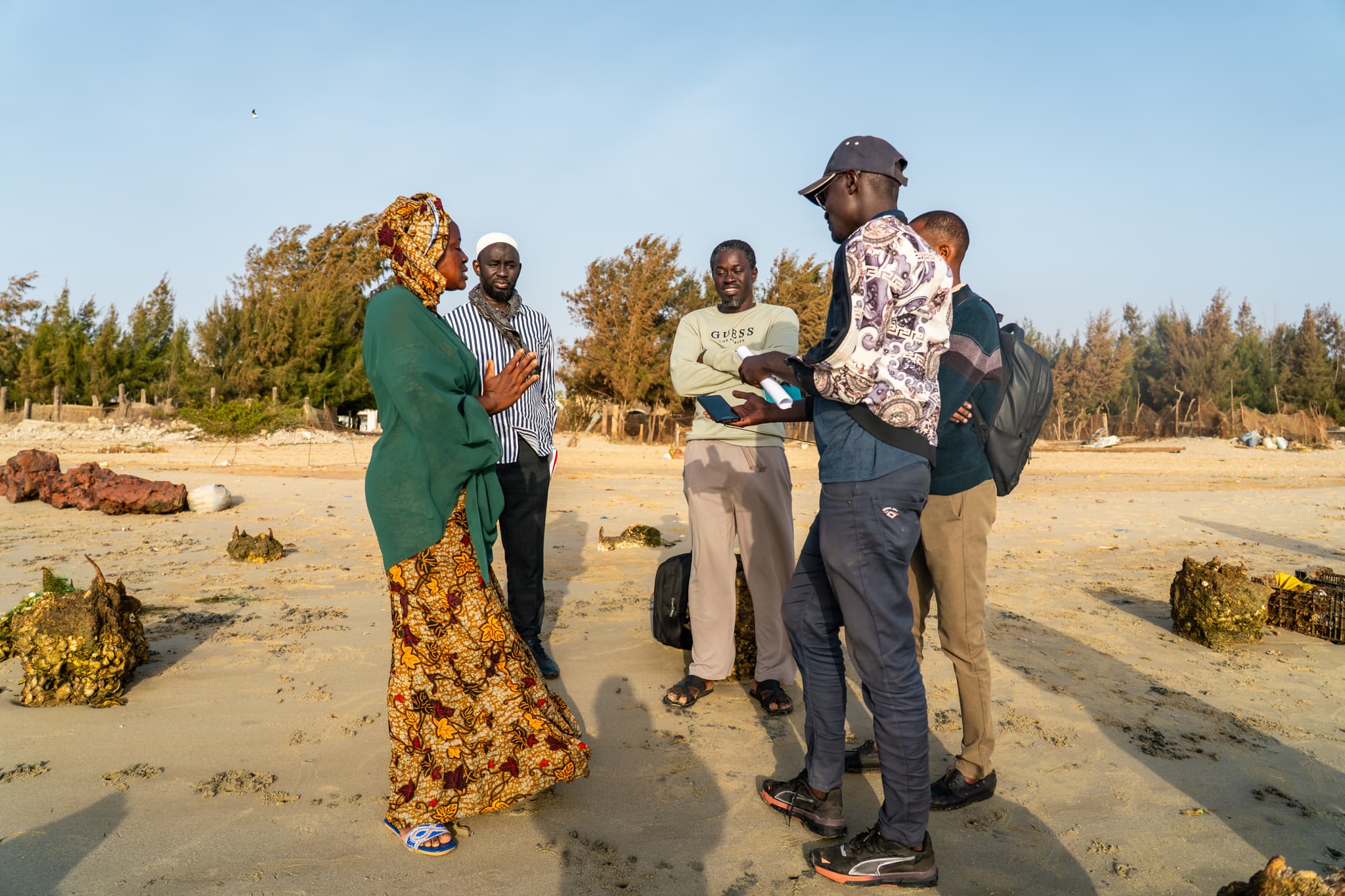 Photo de terrain, programme FISH4ACP