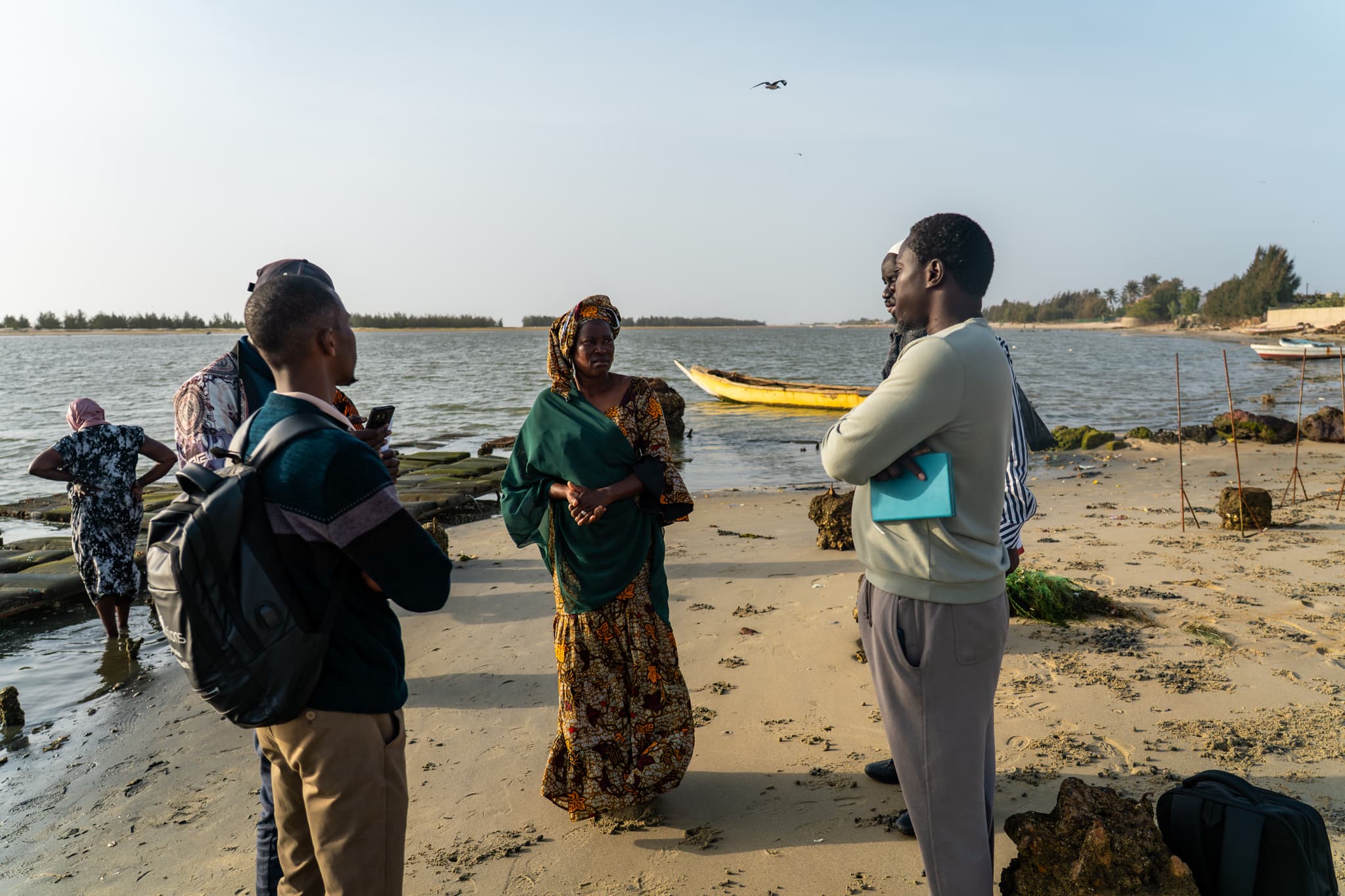 Photo de terrain, programme FISH4ACP