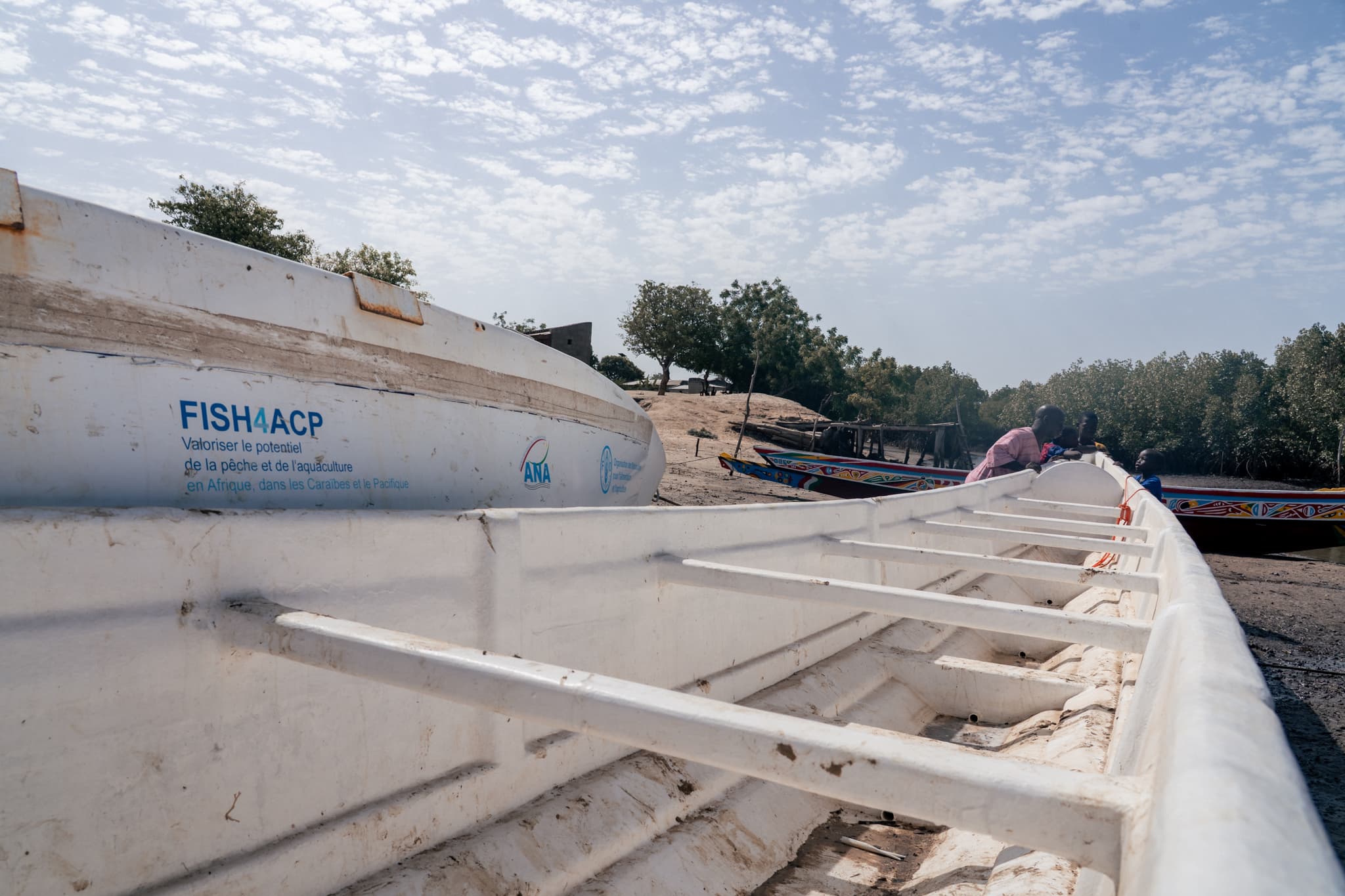 Photo de terrain, programme FISH4ACP