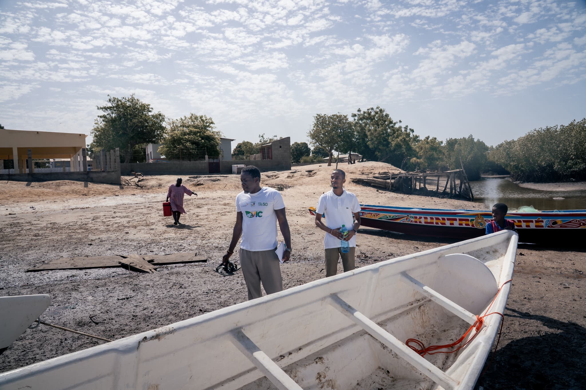Photo de terrain, programme FISH4ACP