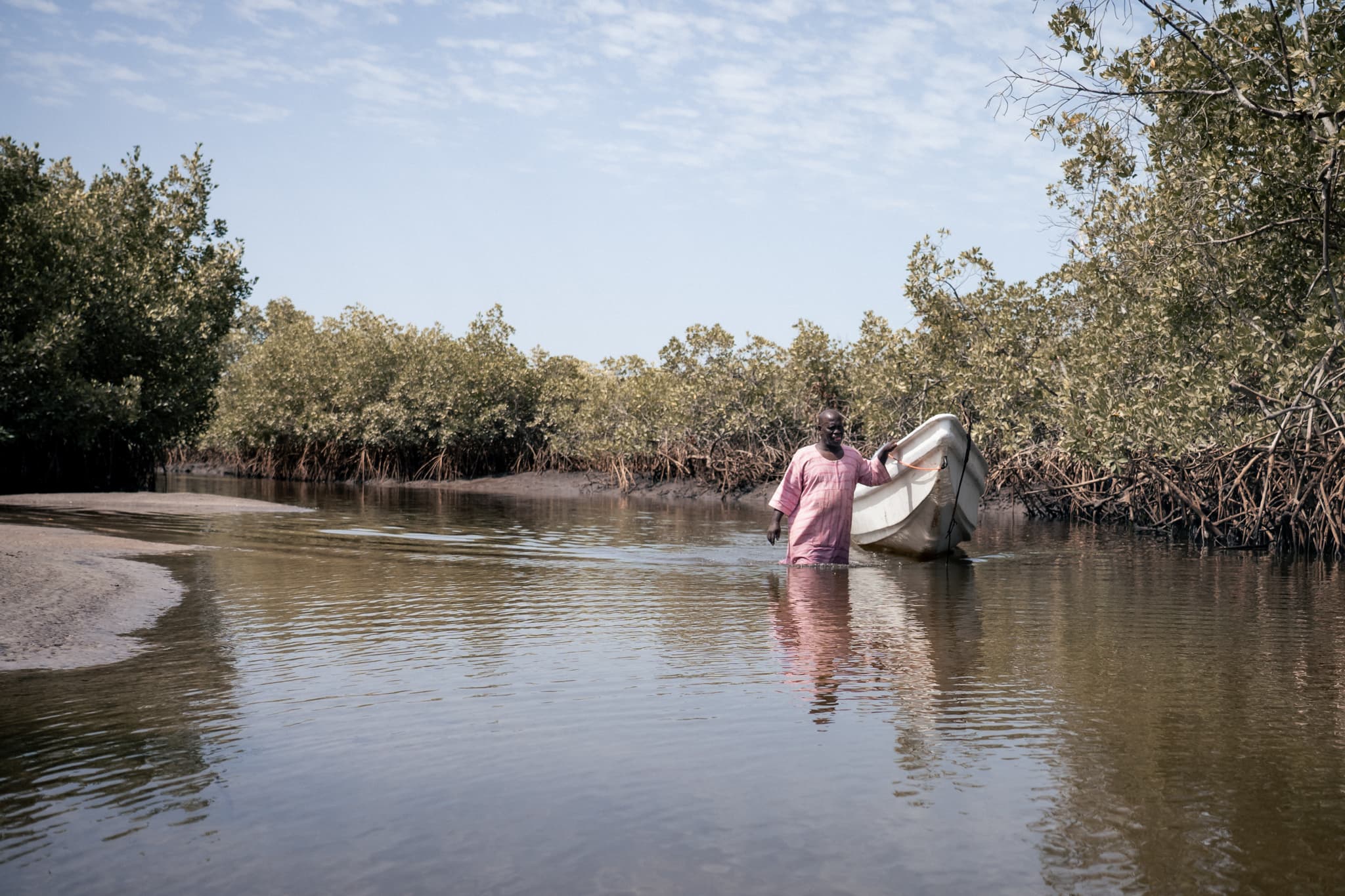 Photo de terrain, programme FISH4ACP