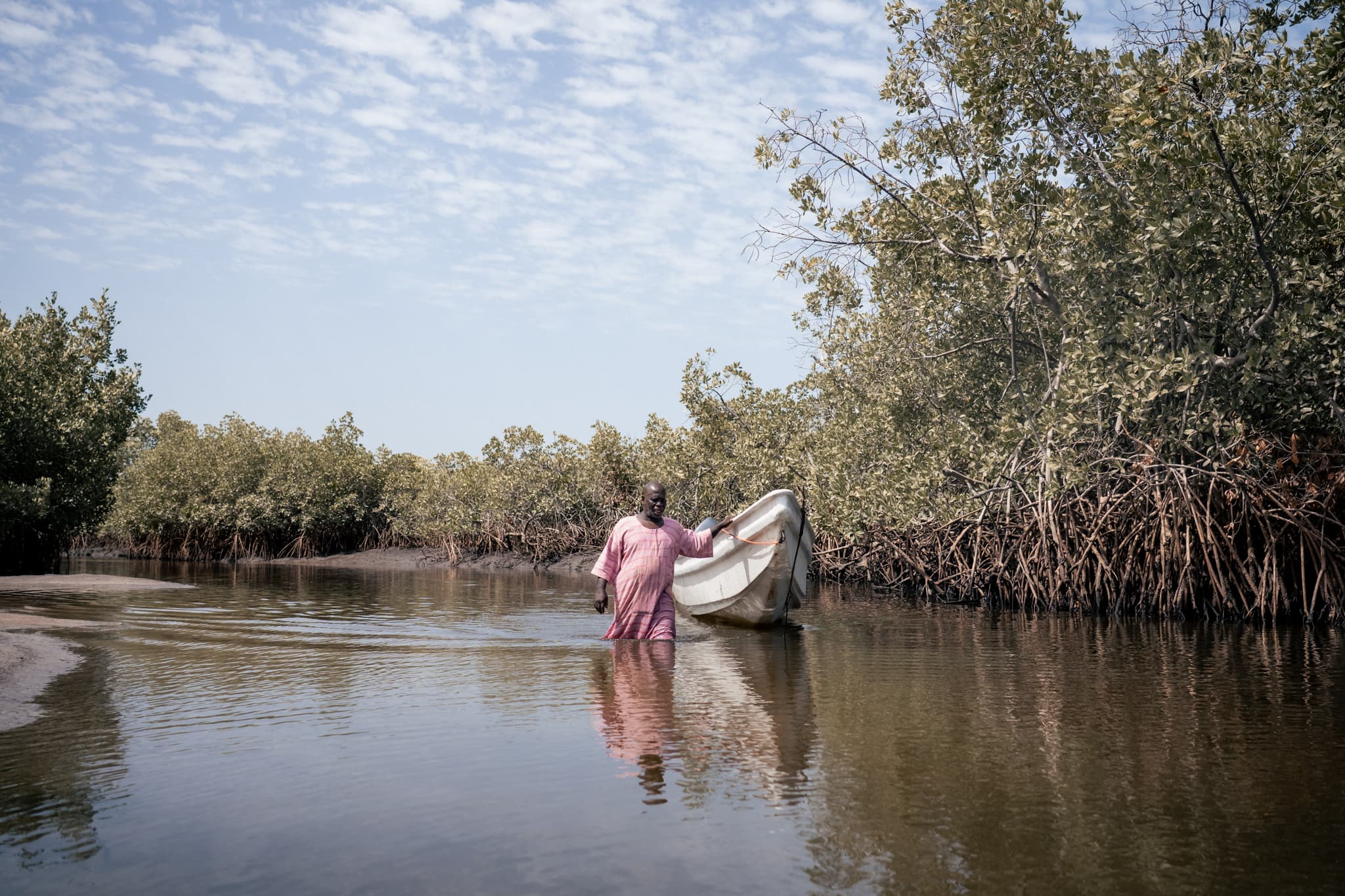 Photo de terrain, programme FISH4ACP