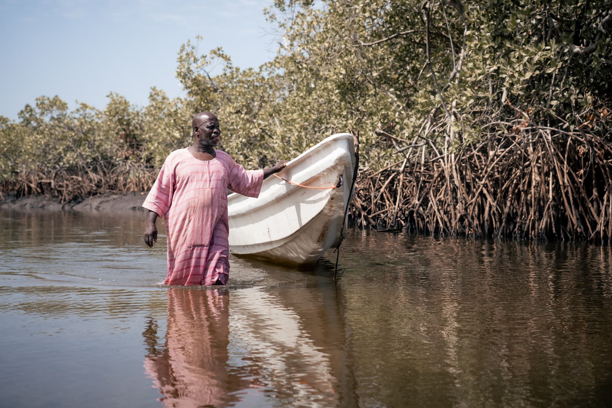 Photo de terrain, programme FISH4ACP