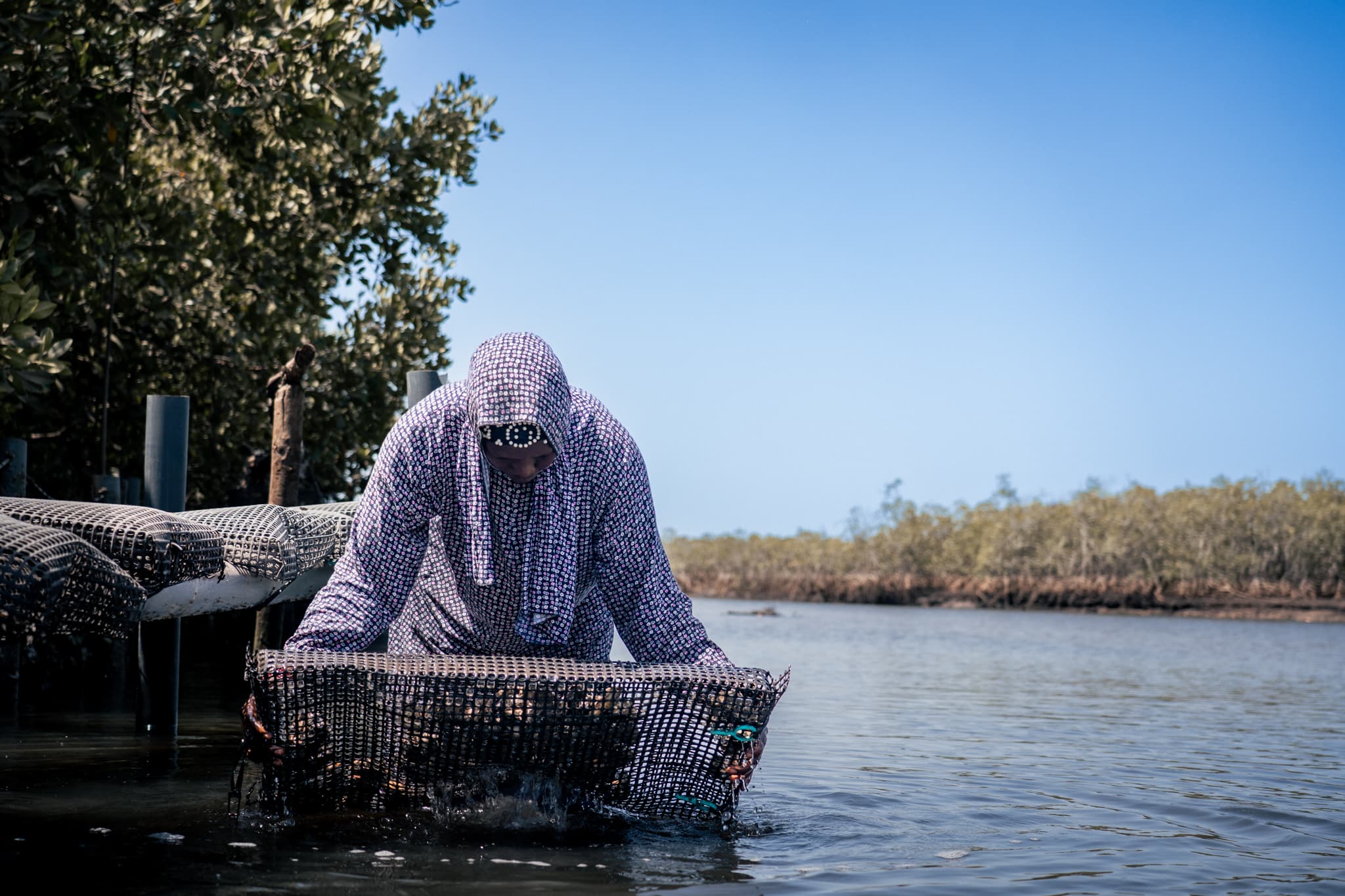 Photo de terrain, programme FISH4ACP